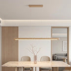 Amber Glow Linear Pendant Light