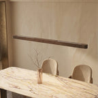 Amber Glow Linear Pendant Light