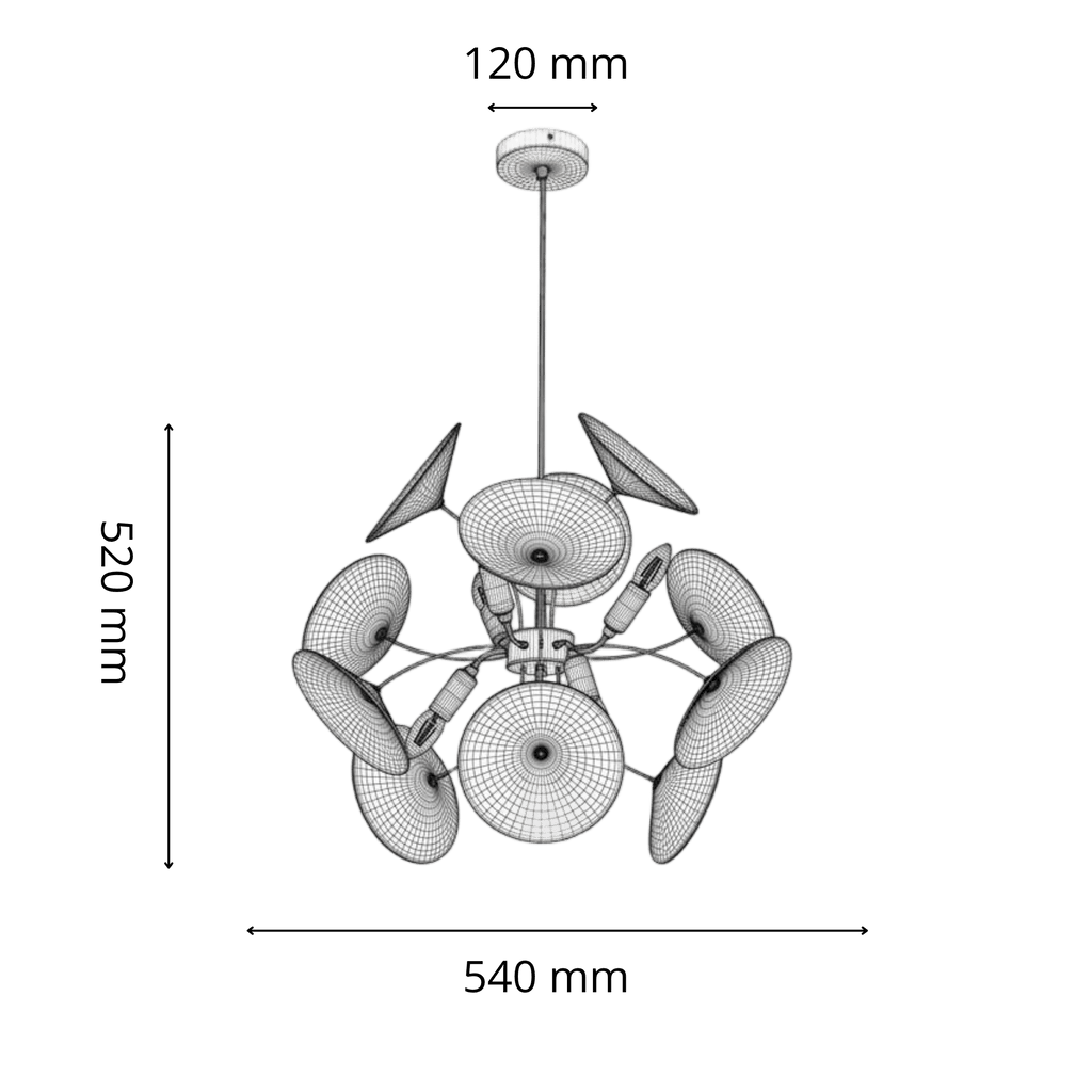 Orbit Chandelier 06