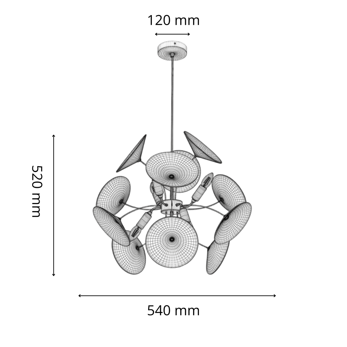 Orbit Chandelier 06