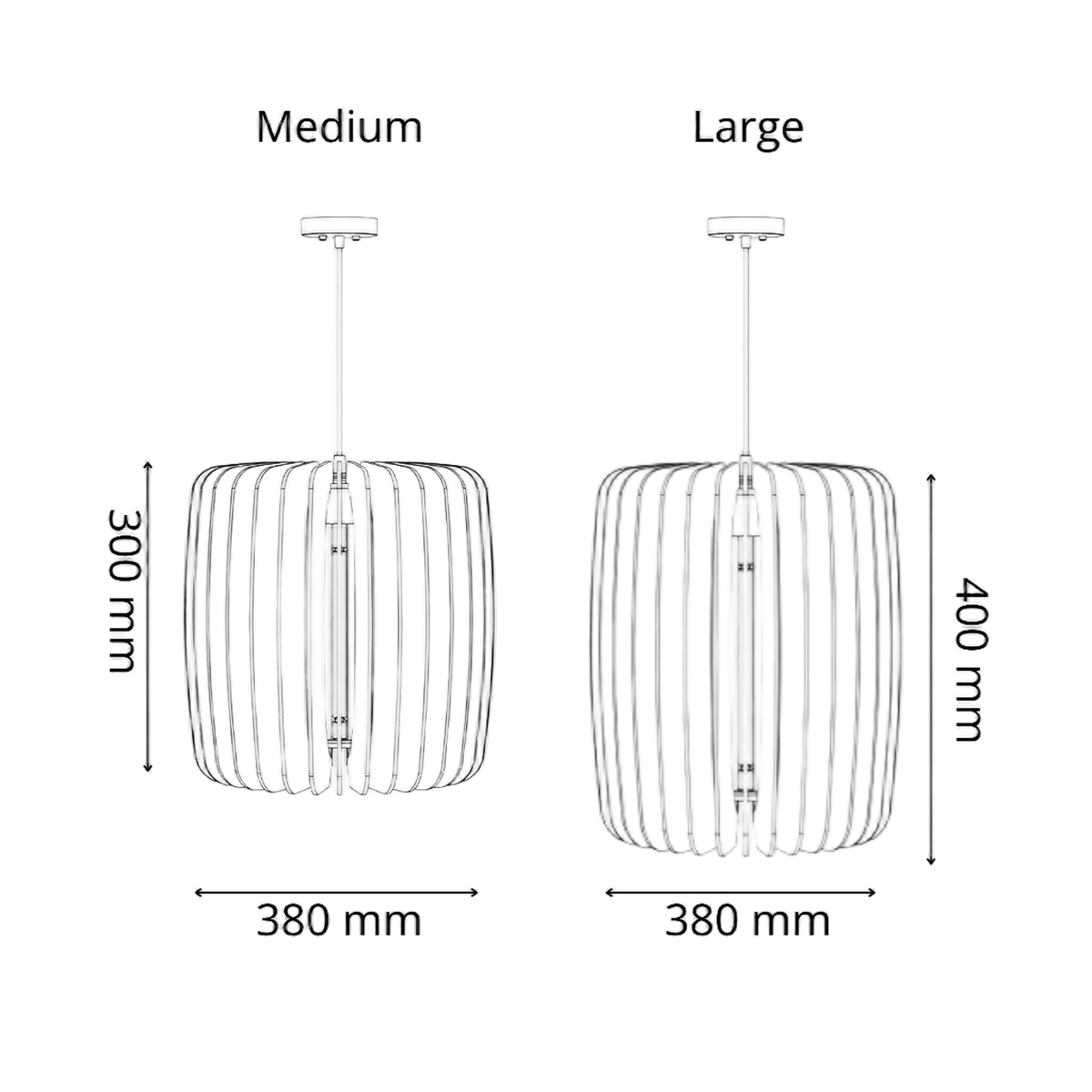 Vane Pendant Light